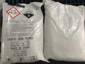 Reasonable price Industrial Grade Caustic Soda Flakes 99 In 25kg Pp Bag